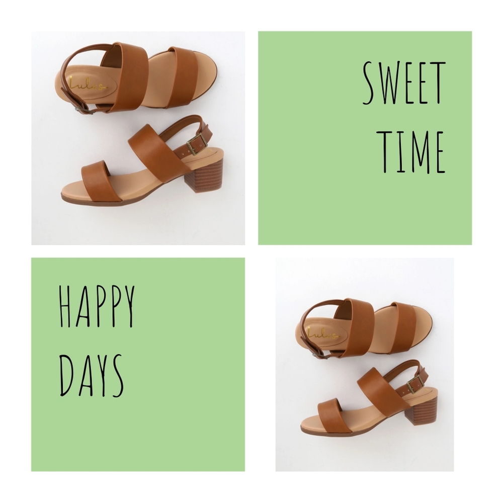 Lulu's Tulum  Trek Tan Sandals 8.5